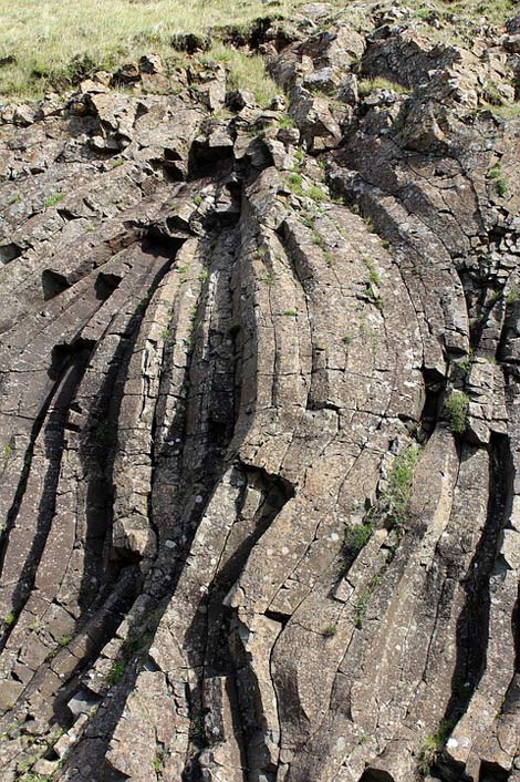 The-Rock-Formation Basaltformation Lava Basalt
