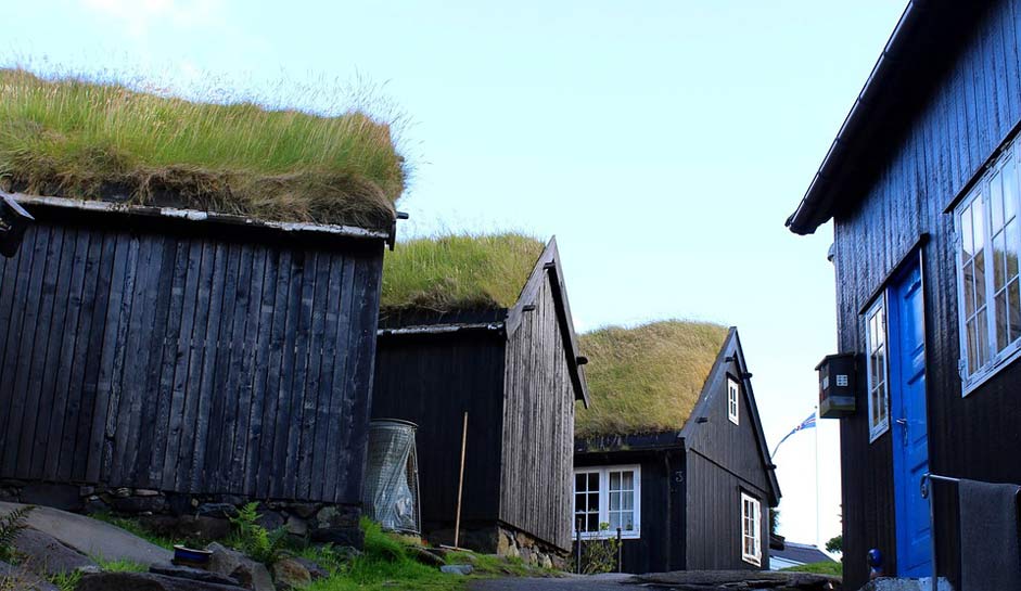 Torshavn Trshavn Wooden-Houses The-Promontory