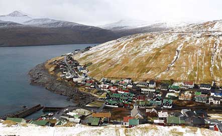 Foroyar Colorful-Houses Island Faroe-Islands Picture