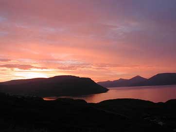 Faroe-Islands  Summer Sunset Picture