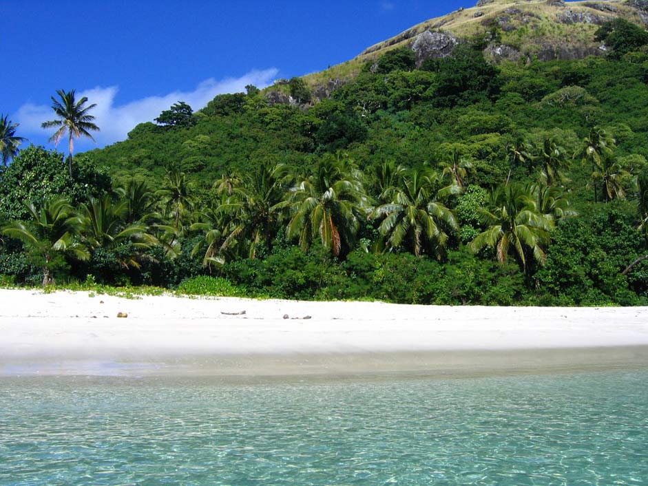 Sand Tropical Beach Fiji