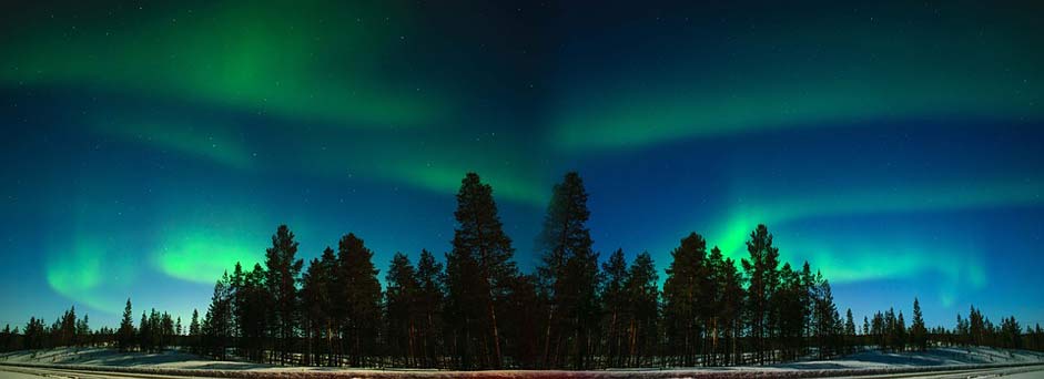 Inari Finnish-Lapland Finland Aurora