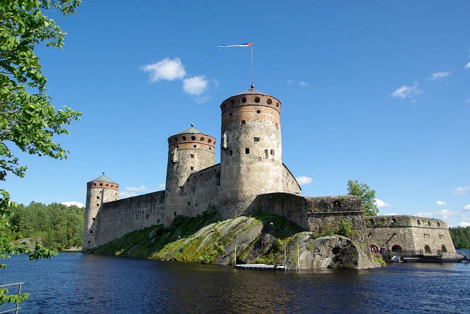 Castle Fortress Savonlinna Finland