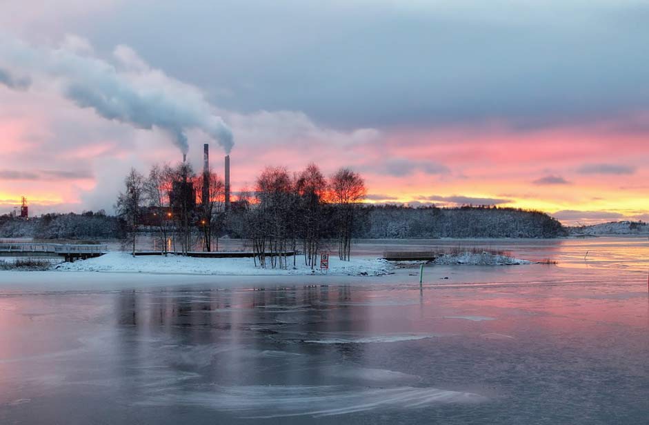 Sunset Clouds Sky Finland