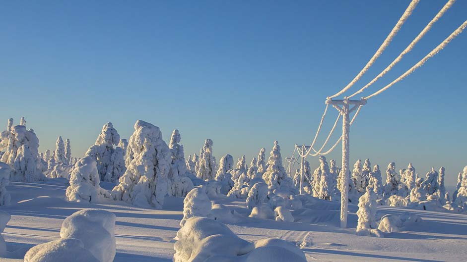 Wintry Snow Winter Lapland