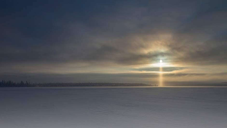 Wintry Snow Winter Lapland