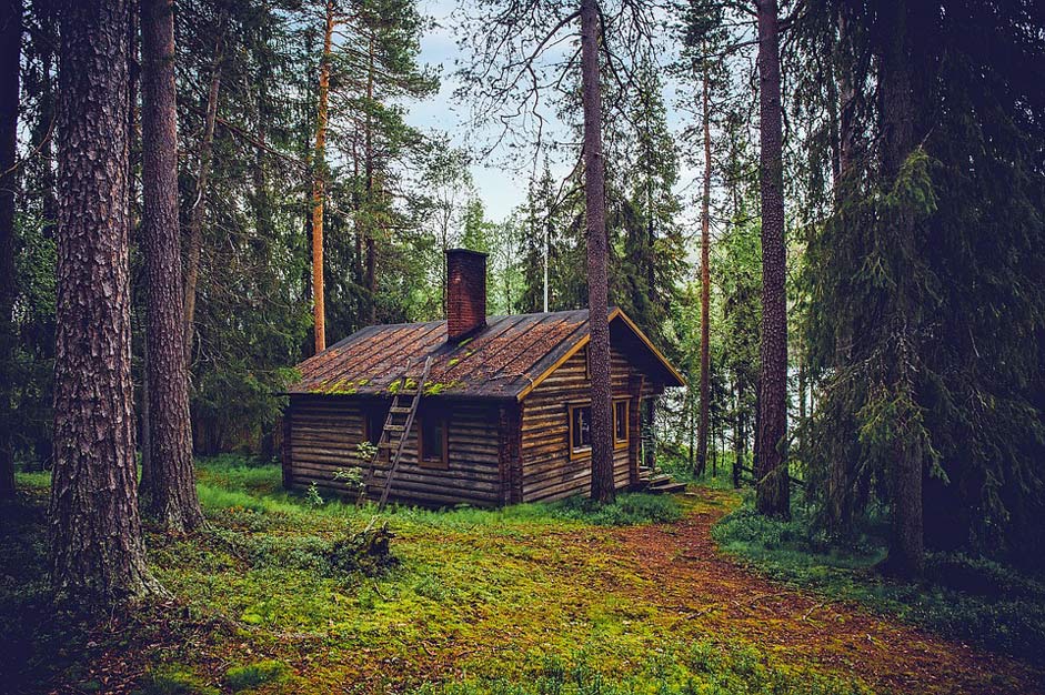 Home House Cottage Log-Cabin
