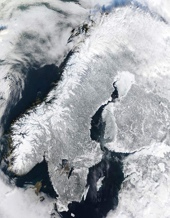 Iced Winter Norway Scandinavia