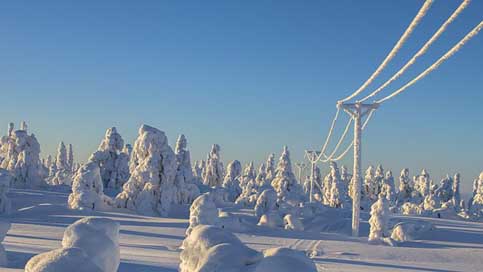 Lapland Wintry Snow Winter Picture