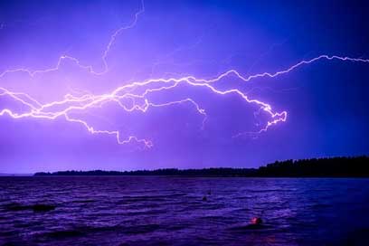 Finland Electrical Weather Storm Picture