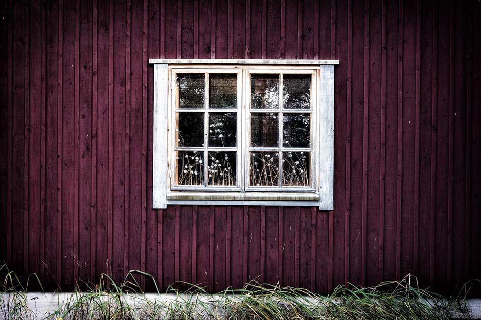 Old Red House Window