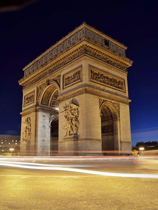 Europe France Paris Arc-De-Triomphe