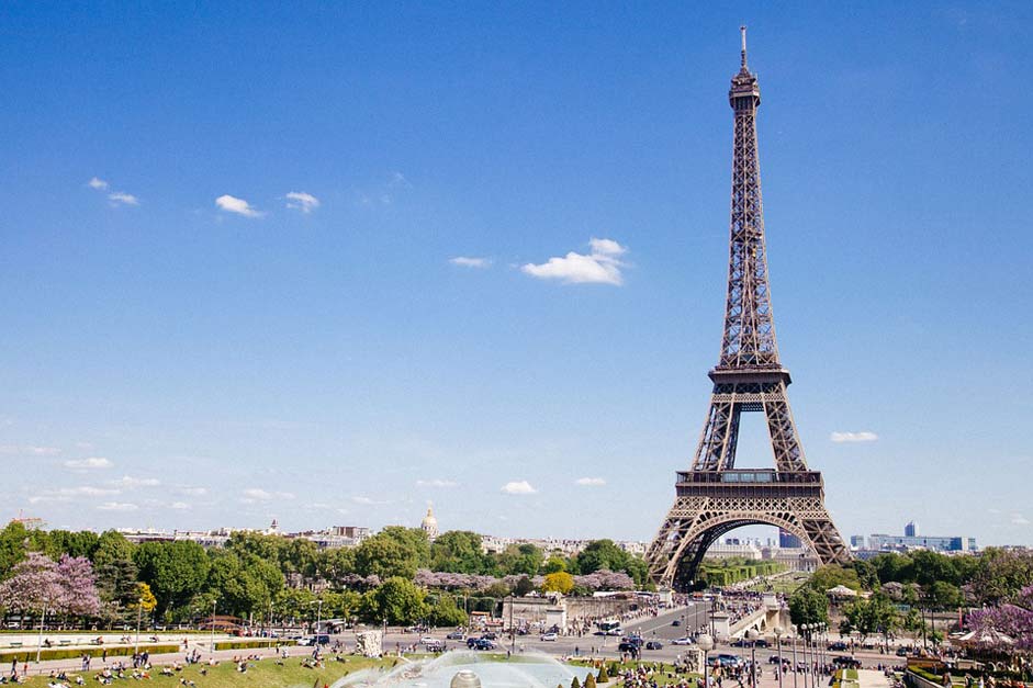 Landmark France Paris Eiffel-Tower