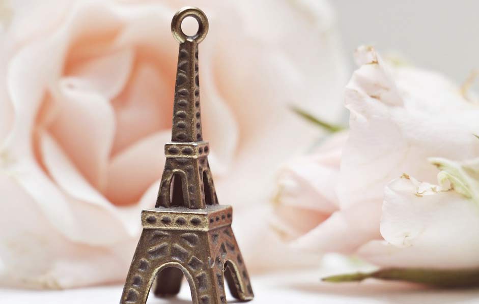 Places-Of-Interest France Roses Eiffel-Tower