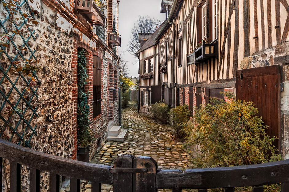 Perspective City France Honfleur