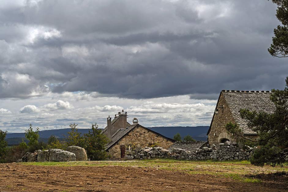 Cloud Grey Sky Landscape