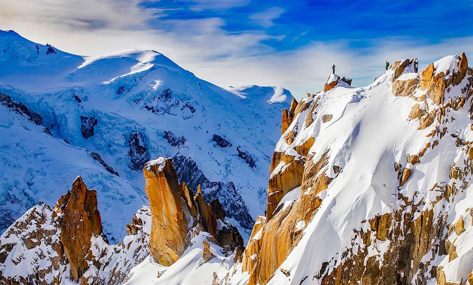  Mountaineering Cosmiques-Ridge Mountains