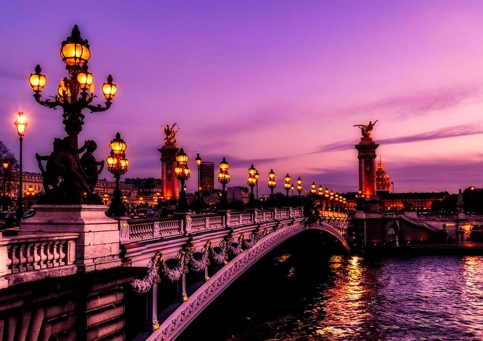 River Bridge France Paris
