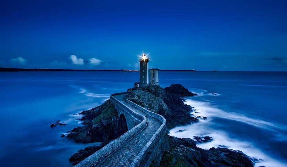 Landmark France Lighthouse Plouzane