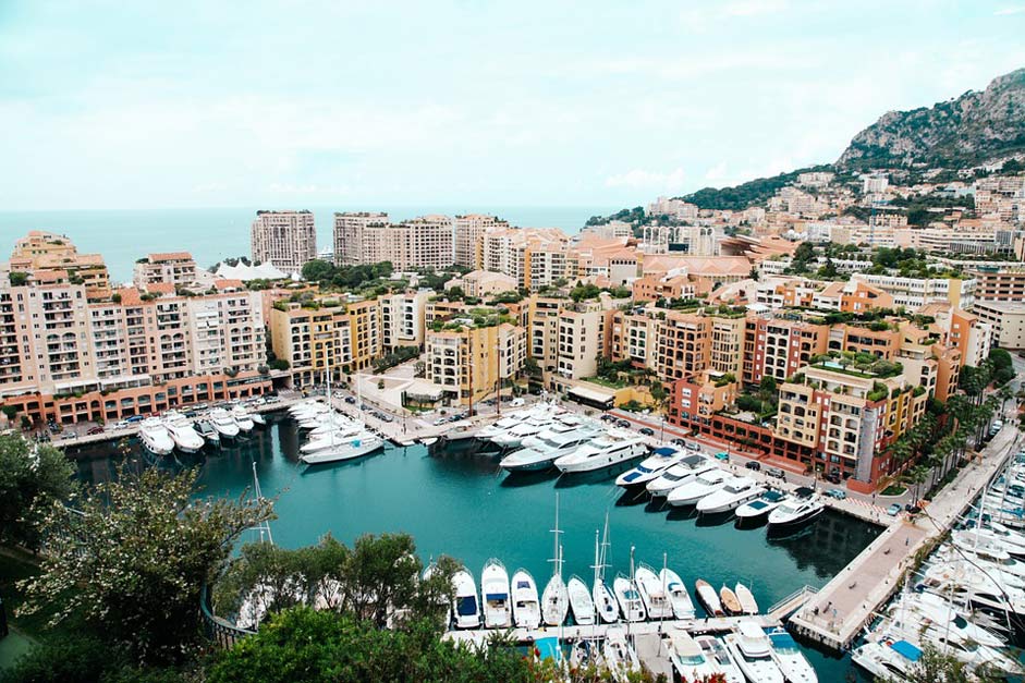 Mediterranean Luxury Monaco Port