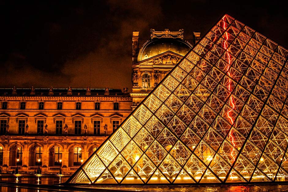 Architecture France Paris The-Louvre