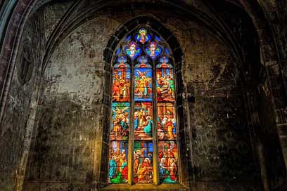 Church Church-Window Colorful Window Picture