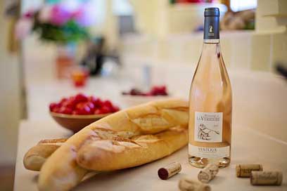 Pink-Wine France French Baguettes Picture