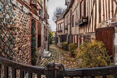 Honfleur Perspective City France Picture