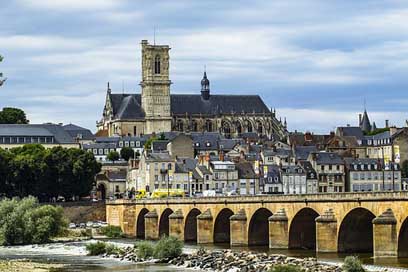 Cathedral Religious Monument Nevers Picture