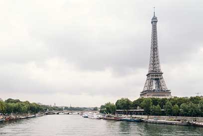 Architecture River-Seine Paris Eiffel-Tower Picture