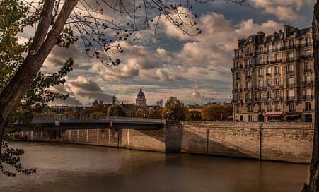 Paris Perspective France Seine Picture