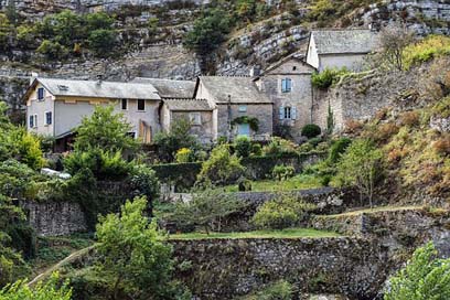 Village Architecture Rock House Picture