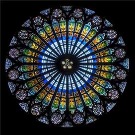Rose-Window France Strasbourg Strasbourg-Cathedral Picture