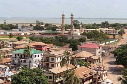 Cityscape Gambia Africa Banjul Picture