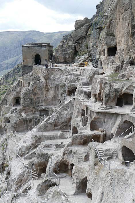 Mountain Cave-City Vardzia Georgia