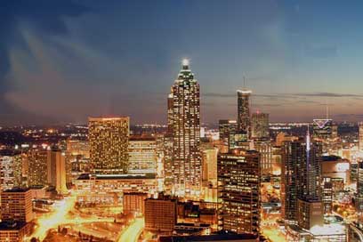 Atlanta City Skyline Georgia Picture