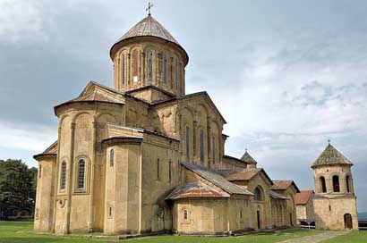 Caucasus Architecture Monastery-Of-Gelati Georgia Picture
