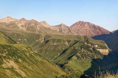 Georgia Landscape Mountains Great-Caucasus Picture