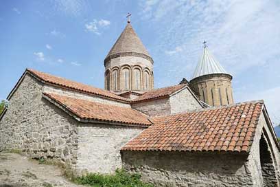 Georgia Caucasus Church Monastery Picture
