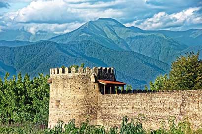 Georgia  Monastery The-Monastery-Of-Alaverdi Picture