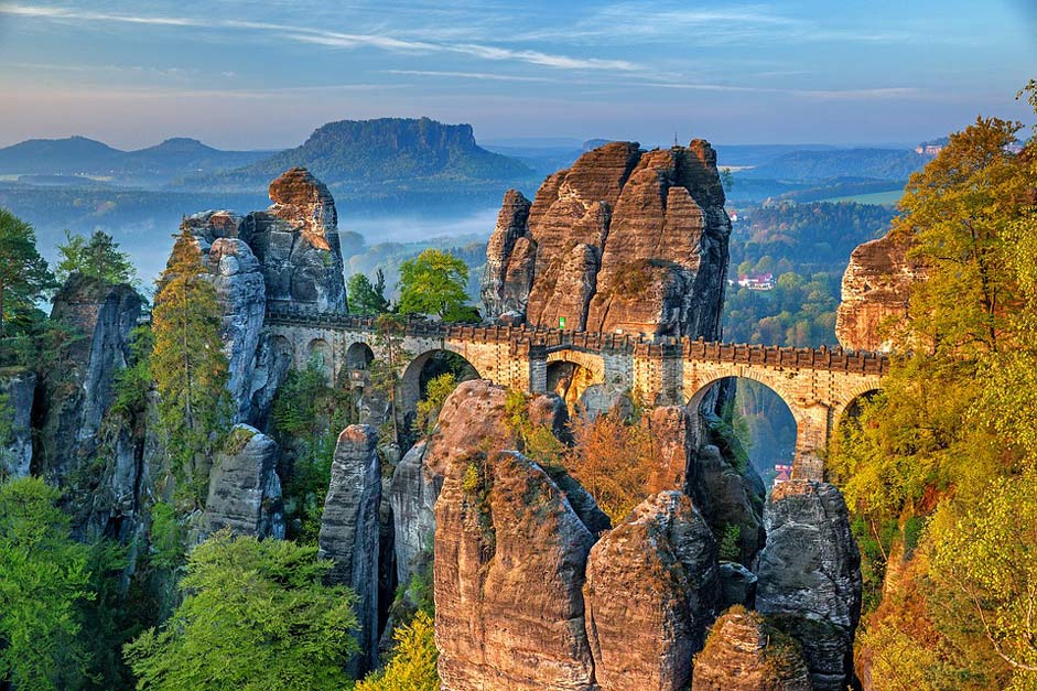   Saxon-Switzerland Bastei-Bridge