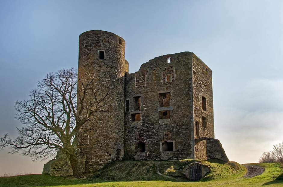 Ruin Burg-Arnstein Resin Germany