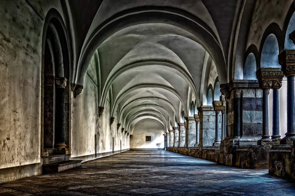 Gang Abbey Cloister Monastery