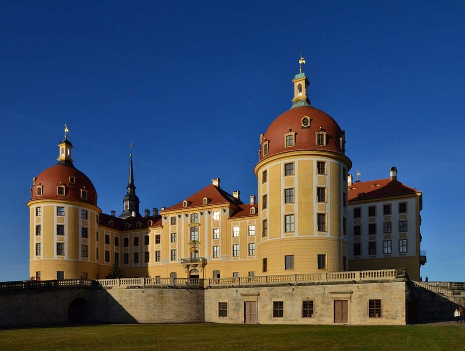 Germany Castle Saxony Moritz-Castle