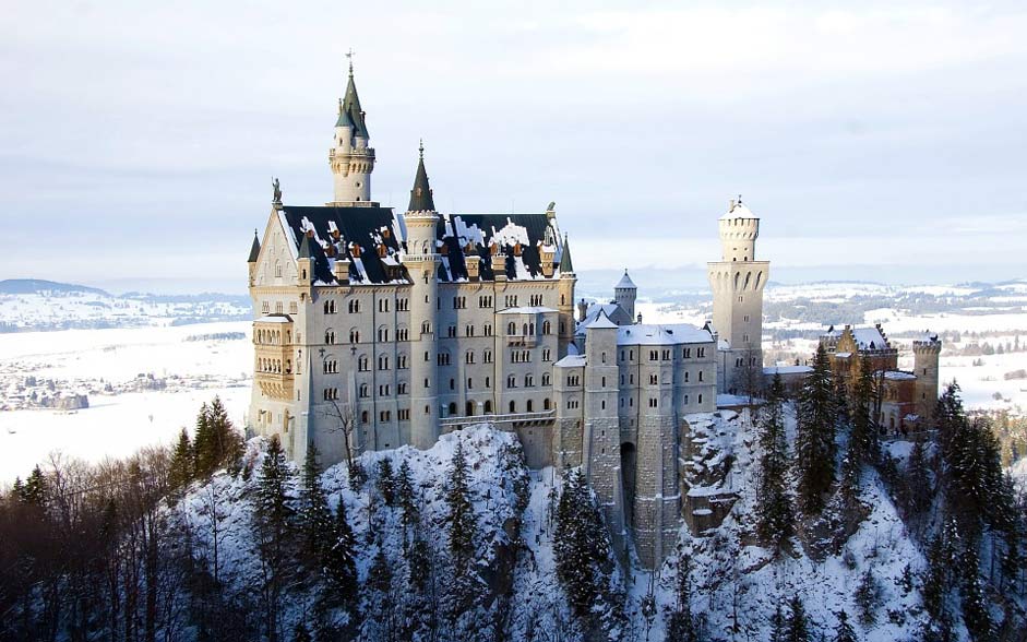 Fortress Bavaria Castle Neuschwanstein