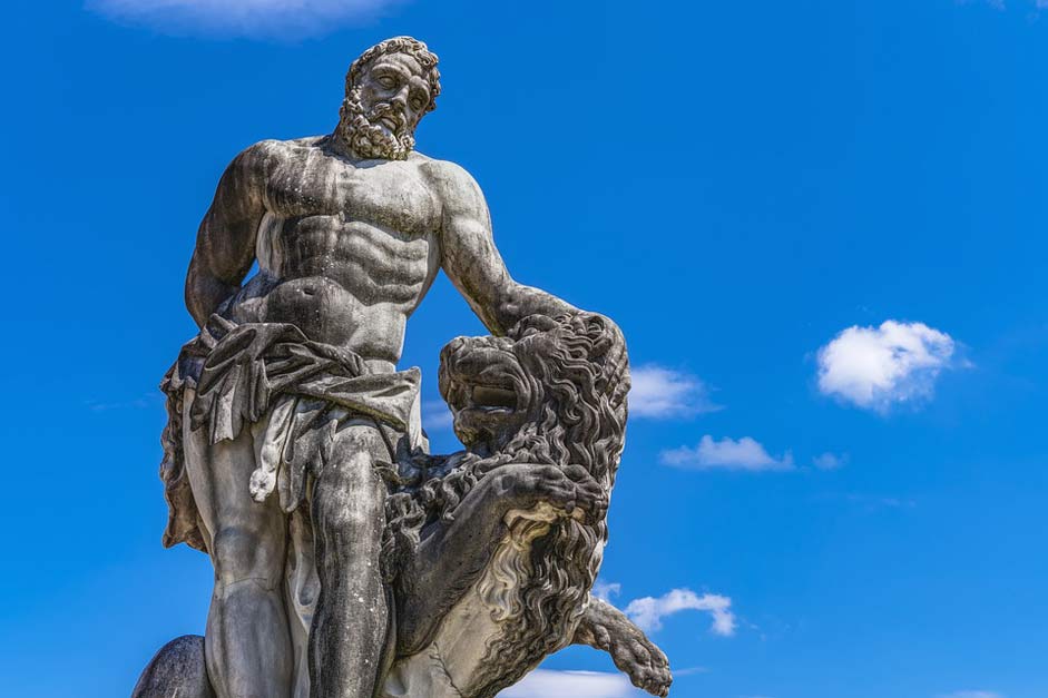 Giuseppe-Volpini Monument Art Statue-Of-Hercules