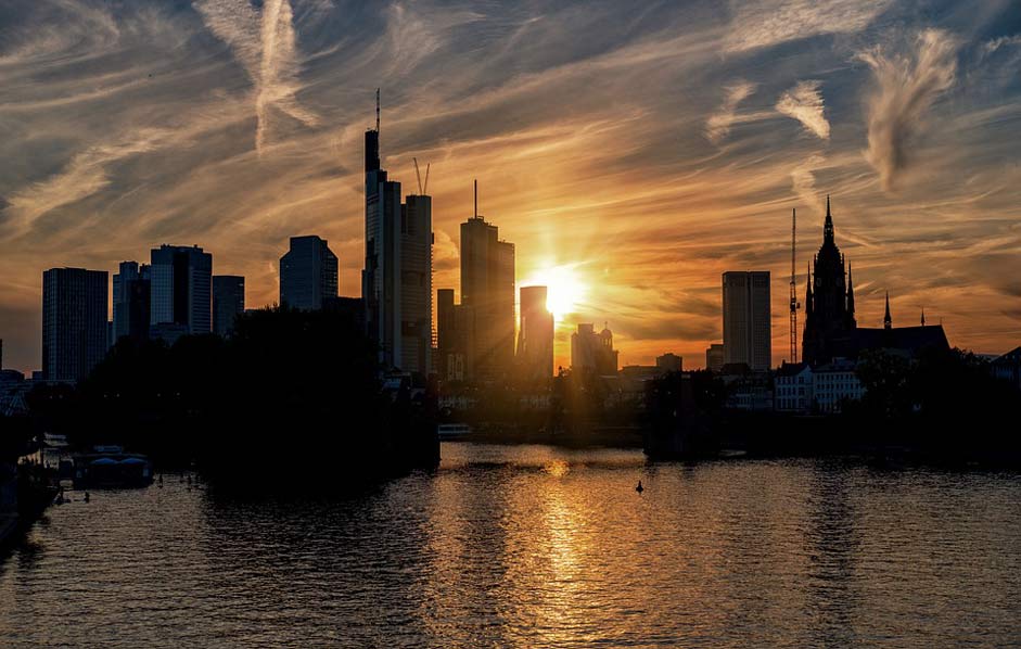 Cityscape City Skyline Sunset