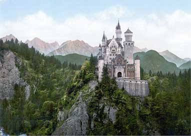 Neuschwanstein Baroque Bavaria Castle Picture