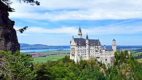 Germany  Neuschwanstein-Castle Bavaria Picture