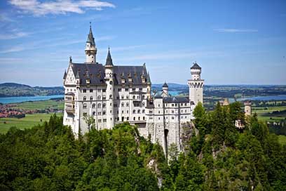 Neuschwanstein Landmark Germany Castle Picture